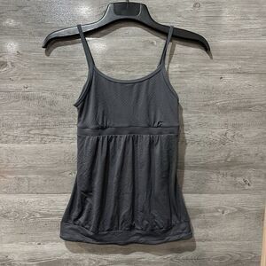 Victoria’s Secret VSX Sexy Sport Workout Tank Top Shirt Size XS Gray Cross Back